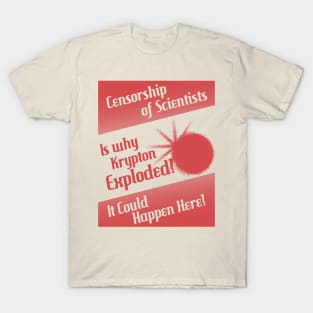 Censorship of Scientists T-Shirt